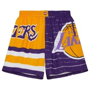 Mitchell & Ness NBA LA Lakers Jumbotron 3.0 Shorts - Férfi - Rövidnadrág Mitchell & Ness - Sárga - PSHR4984-LALYYPPPMTWH - Méret: L
