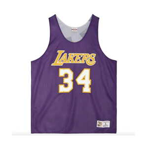 Mitchell & Ness NBA LA Lakers Shaquille O'Neal Reversible Mesh Tank - Férfi - Jersey Mitchell & Ness - Lila - TMTK3208-LALYYSONPURPP - Méret: M
