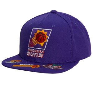 Mitchell & Ness NBA Phoenix Suns Front Face Snapback Hwc - Unisex - Sapka Mitchell & Ness - Lila - 6HSSMM21130-PSUPURP - Méret: UNI