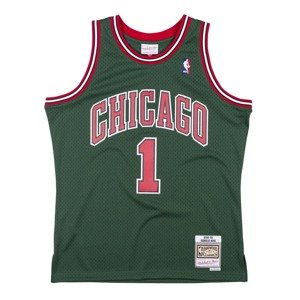 Mitchell & Ness NBA Chicago Bulls Derick Rose  Swingman Jersey - Férfi - Jersey Mitchell & Ness - Zöld - SMJYCP19241-CBUDKGN08DRS - Méret: 2XL