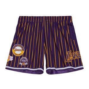 Mitchell & Ness NBA LA Lakers Hometown Mesh Shorts - Férfi - Rövidnadrág Mitchell & Ness - Lila - PSHR5013-LALYYPPPPRGD - Méret: XL