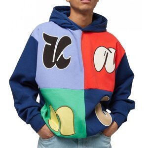 Karl Kani Woven Signature Block OS Navy/Multicolor - Férfi - Hoodie Karl Kani - Multicolor - 6021408 - Méret: S