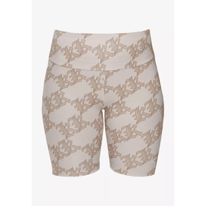 Karl Kani Small Signature Women Old English Biker Shorts Light Sand - Férfi - Rövidnadrág Karl Kani - Barna - 6113021 - Méret: XS