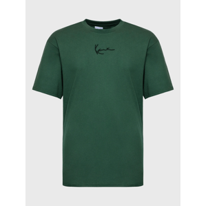 Karl Kani Small Signature Essential Tee Dark Green - Férfi - Rövid ujjú póló Karl Kani - Zöld - 6037466 - Méret: S