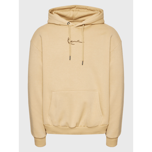 Karl Kani Small Signature OS Light Sand - Férfi - Hoodie Karl Kani - Barna - 6021424 - Méret: S