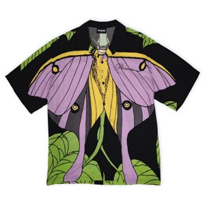 Pleasures Moth Button Down Rayon Shirt - Férfi - Ing Pleasures - Multicolor - P23SU021-MULTI - Méret: M