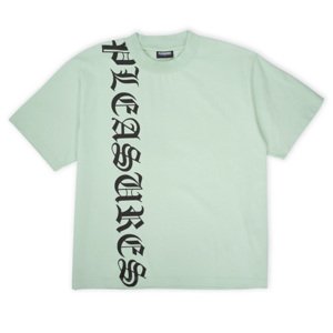 Pleasures Knight Heavyweight Tee Mint - Férfi - Rövid ujjú póló Pleasures - Zöld - P23SU010-MINT - Méret: M