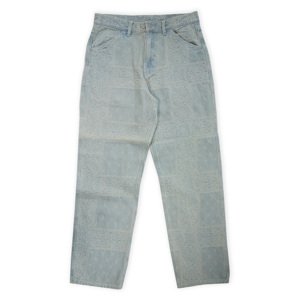 Pleasures Merit Denim Work Pants - Férfi - Nadrág Pleasures - Kék - P23SU030-BLUE - Méret: 30