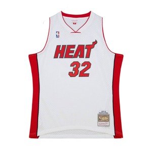 Mitchell & Ness NBA Miami Heat Shaquille O'Neal Jersey - Férfi - Jersey Mitchell & Ness - Fehér - SMJY5667-MHE05SONWHIT - Méret: M