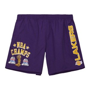 Mitchell & Ness NBA LA Lakers Team Heritage Woven Shorts - Férfi - Rövidnadrág Mitchell & Ness - Lila - PSHR5404-LALYYPPPPURP - Méret: M