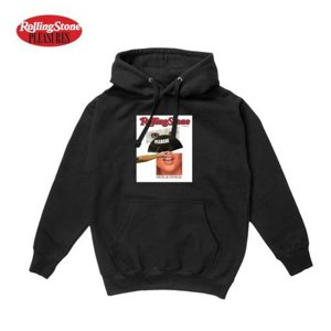 Pleasures Rolling Stone Black - Férfi - Hoodie Pleasures - Fekete - P23SU055-BLACK - Méret: S