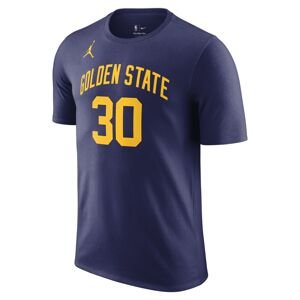Jordan NBA Stephen Curry Golden State Warriors Statement Edition Tee Loyal Blue - Férfi - Rövid ujjú póló Jordan - Kék - DV5772-422 - Méret: XL