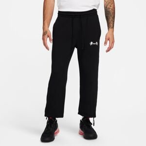 Nike LeBron Open Hem Fleece Pants Black - Férfi - Nadrág Nike - Fekete - FB7127-010 - Méret: M