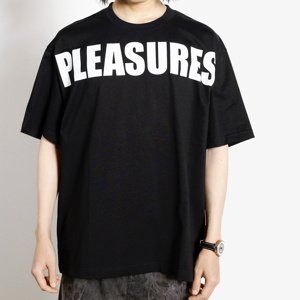 Pleasures Expand Heavyweight Shirt Black - Férfi - Rövid ujjú póló Pleasures - Fekete - P23F032-BLACK - Méret: S