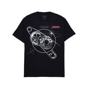 Pleasures Research T-Shirt Black - Férfi - Rövid ujjú póló Pleasures - Fekete - P23F051-BLACK - Méret: L