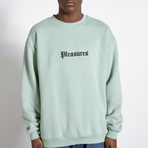 Pleasures Recipe Crewneck Mint - Férfi - Crewneck Pleasures - Zöld - P23F021-MINT - Méret: XL