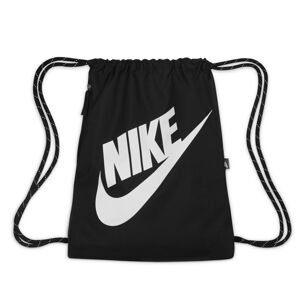 Nike Heritage Drawstring Bag - Unisex - Táska Nike - Fekete - DC4245-010 - Méret: UNI