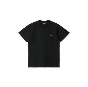 Carhartt WIP S/S Chase T-Shirt Black - Férfi - Rövid ujjú póló Carhartt WIP - Fekete - I026391_00F_XX - Méret: XL