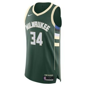 Nike Dri-FIT Giannis Antetokounmpo Milwaukee Bucks Icon Edition 2020 Swingman Jersey - Férfi - Jersey Nike - Zöld - CW3451-324 - Méret: 44