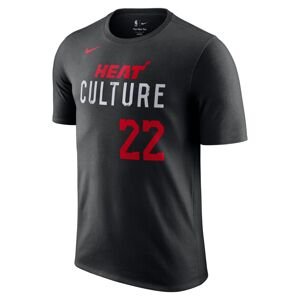 Nike NBA Miami Heat Jimmy Butler City Edition Tee - Férfi - Rövid ujjú póló Nike - Fekete - FN1225-020 - Méret: XL