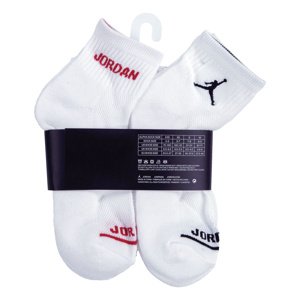 Jordan Legend Ankle 6PK  White - Gyerek - Zokni Jordan - Fehér - BJ0342-001 - Méret: XS