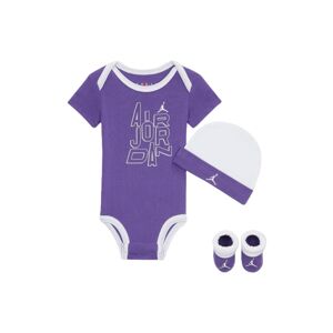 HOLIDAY SHINE 3PC BOX SET - PURPLE VENOM - Gyerek - set Jordan - Lila - NJ0660-P44 - Méret: 0/6M