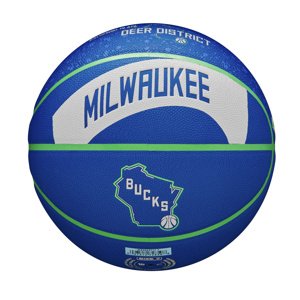 Wilson 2023 NBA Team City Collector MiWaukee Bucks Size 7 - Unisex - Labda Wilson - Kék - WZ4024117ID7 - Méret: 7