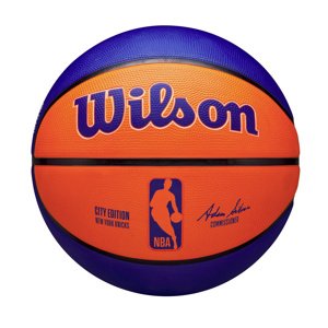 Wilson 2023 NBA Team City Edition New York Knicks Size 7 - Unisex - Labda Wilson - Narancssárga - WZ4024220ID7 - Méret: 7