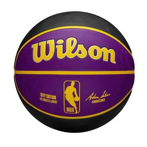 Wilson 2023 NBA Team City Edition Los Angeles Lakers Size 7 - Unisex - Labda Wilson - Lila - WZ4024214ID7 - Méret: 7