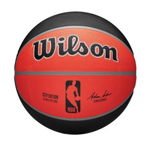 Wilson 2023 NBA Team City Edition Detroit Pistons Size 7 - Unisex - Labda Wilson - Narancssárga - WZ4024209ID7 - Méret: 7