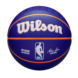 Wilson 2023 NBA Team City Collection New York Knicks Size 7 - Unisex - Labda Wilson - Kék - WZ4024120ID7 - Méret: 7