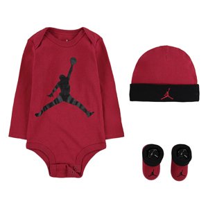 JHN L/S JUMPMAN - Gyerek - set Jordan - Piros - MJ0263-R78 - Méret: 6/12M