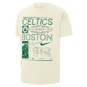 Nike NBA Boston Celtics Max90 Tee - Férfi - Rövid ujjú póló Nike - Fehér - FQ6079-133 - Méret: M