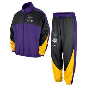Nike NBA Los Angeles Lakers Starfive Tracksuit Field Purple/Black - Férfi - Dzseki Nike - Lila - FD8554-504 - Méret: M