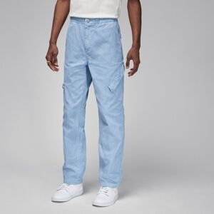 Jordan Essentials Washed Chicago Pants Blue Grey - Férfi - Nadrág Jordan - Kék - FN6364-436 - Méret: S