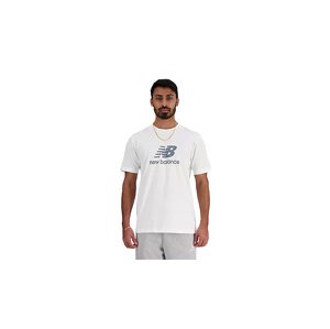 New Balance Sport Essentials Logo T-Shirt - Férfi - Rövid ujjú póló New Balance - Fehér - MT41502WT - Méret: L