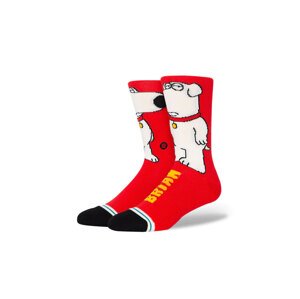 Stance The Dog Crew Sock - Unisex - Zokni Stance - Piros - A555D23THE-RED - Méret: 43