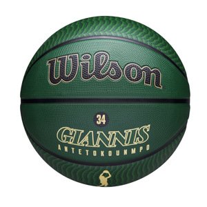 Wilson NBA Player Icon Outhdoor  Giannis Antetokounmpo Size 7 - Unisex - Labda Wilson - Zöld - WZ4006201XB7 - Méret: 7