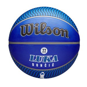 Wilson NBA Player Icon Outdoor Luka Dončić - Unisex - Labda Wilson - Kék - WZ4006401XB7 - Méret: 7
