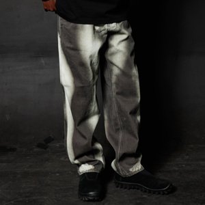 Pleasures KLT Denim Pants Black - Férfi - Nadrág Pleasures - Fekete - P23W016-BLACK - Méret: 36