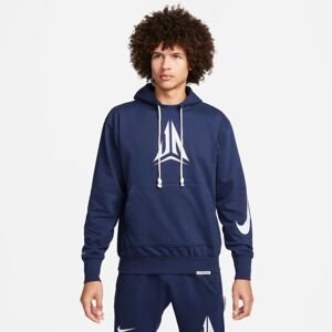 Nike Dri-FIT Ja Standard Issue Pullover Hoodie - Férfi - Hoodie Nike - Kék - FN2987-410 - Méret: M
