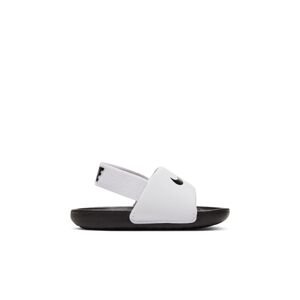 Nike Kawa "White Black" Slides (TD) - Gyerek - Tornacipő Nike - Fehér - BV1094-100 - Méret: 17