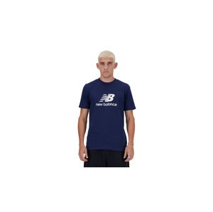 New Balance Sport Essentials Logo T-Shirt - Férfi - Rövid ujjú póló New Balance - Kék - MT41502NNY - Méret: L