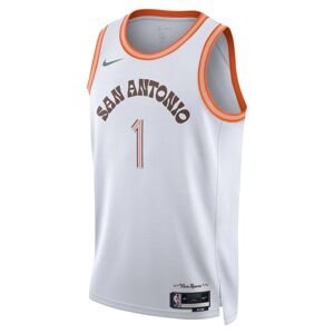 Nike NBA Dri-FIT Victor Wembanyama San Antonio Spurs City Edition 2023/24 Jersey - Férfi - Jersey Nike - Fehér - DX8519-102 - Méret: S