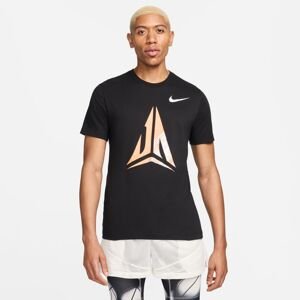 Nike Dri-FIT Ja Basketball Tee Black - Férfi - Rövid ujjú póló Nike - Fekete - FV8402-010 - Méret: L