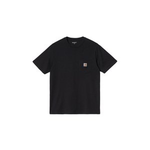 Carhartt WIP S/S Pocket T-Shirt Black - Férfi - Rövid ujjú póló Carhartt WIP - Fekete - I030434_89_XX - Méret: L