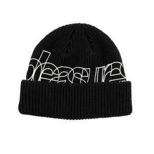 Pleasures Outline Beanie Black - Unisex - Sapka Pleasures - Fekete - P24SP068-BLACK - Méret: UNI