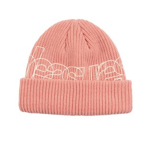 Pleasures Outline Beanie Pink - Unisex - Sapka Pleasures - Rózsaszín - P24SP068-PINK - Méret: UNI