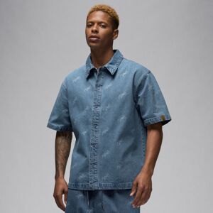 Jordan Flight Heritage Denim Top - Férfi - Ing Jordan - Kék - FN4653-436 - Méret: XL