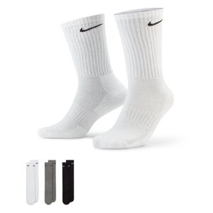 Nike Everyday Cushioned Training Crew Socks 3-Pack Multi-Color - Unisex - Zokni Nike - Multicolor - SX7664-964 - Méret: XL